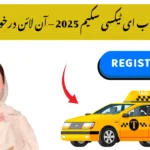 CM Punjab E-Taxi Scheme 2025 – Apply Online Today & Get Your E-Taxi on Easy Installments!