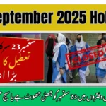 23 September 2025 Holiday in Pakistan – Full List of What’s Open & Closed
