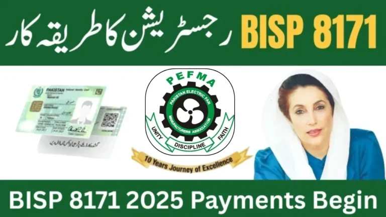 October 2025 BISP Installment Started – 8171 CNIC Check & Payment Details