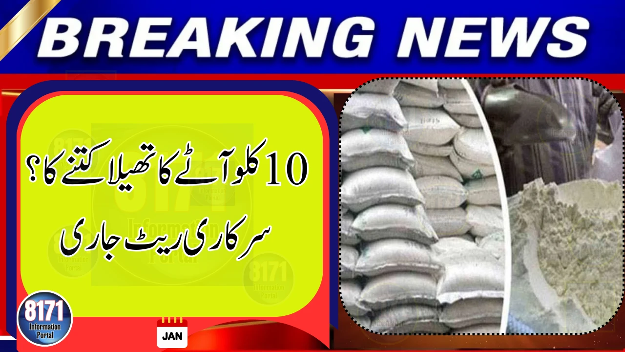 What Is the Official Price of a 10kg Flour Bag? Government Rates Announced