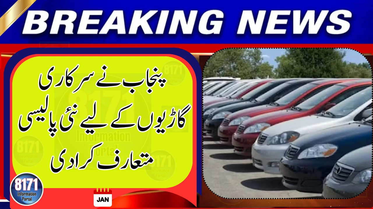 Punjab Bans Petrol, Diesel Vehicles for Government Departments Under New Green Policy