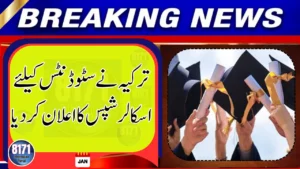 Turkey Announces Major Scholarship Program for Pakistani Students