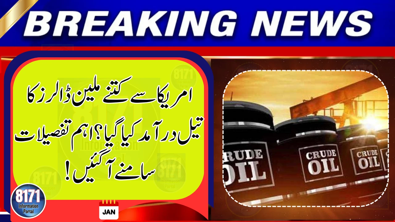 How Much Oil Did Pakistan Import from the US? Details Revealed