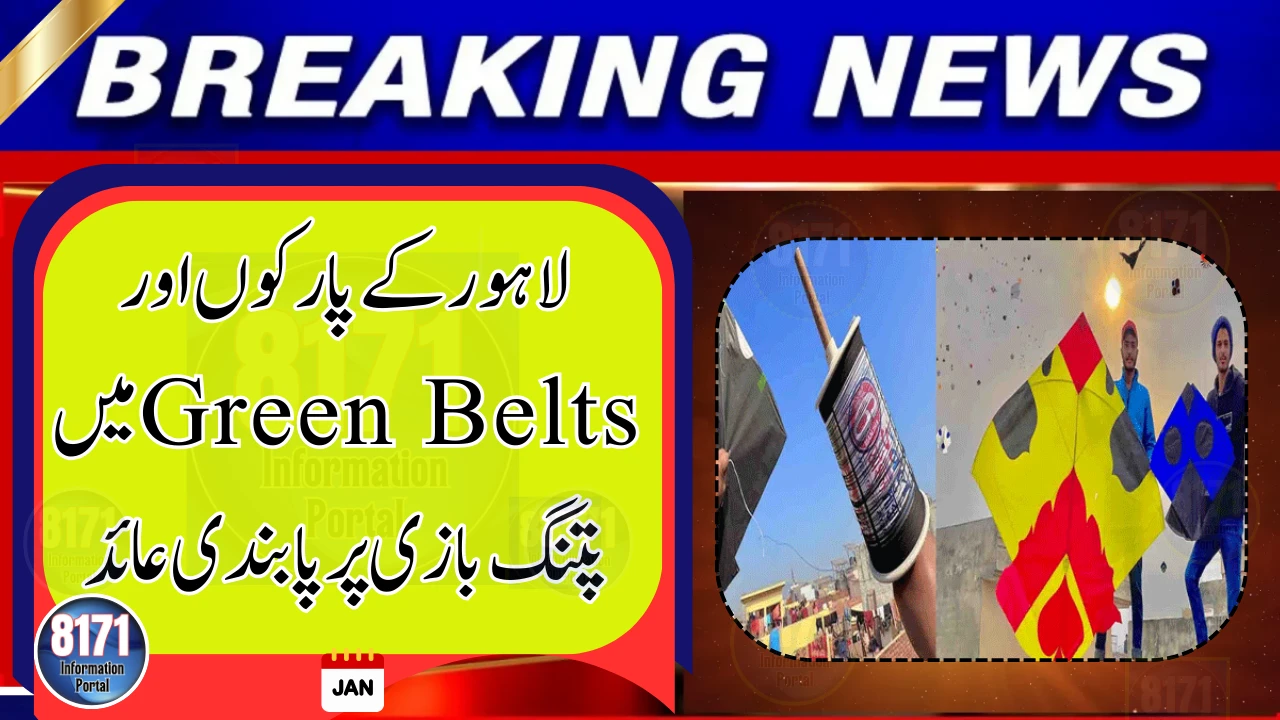 Kite Flying Banned in Lahore’s Parks and Green Belts