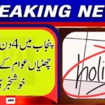 CM Punjab Confirms 4 Consecutive Public Holidays in February