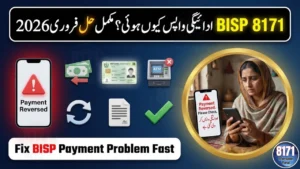 BISP 8171 Payment Reversed Issue February 2026 Explained – Full Fix Guide
