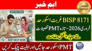 BISP 8171 Poverty Score Limit February 2026 – Latest PMT Details