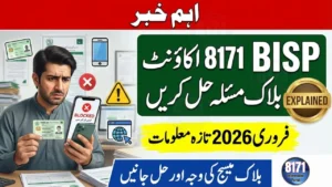 BISP 8171 Portal CNIC Blocked Message February 2026 Explained