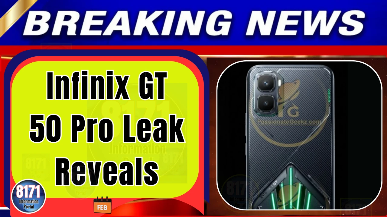 Infinix GT 50 Pro Leak Reveals 144Hz Display & Massive Battery