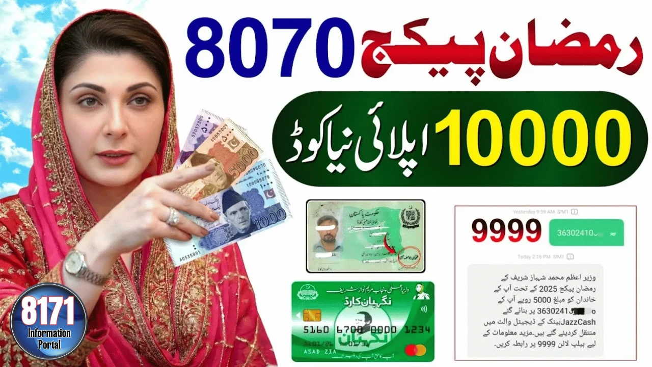 8070 Ramzan Package 2026: How to Check Eligibility from Home